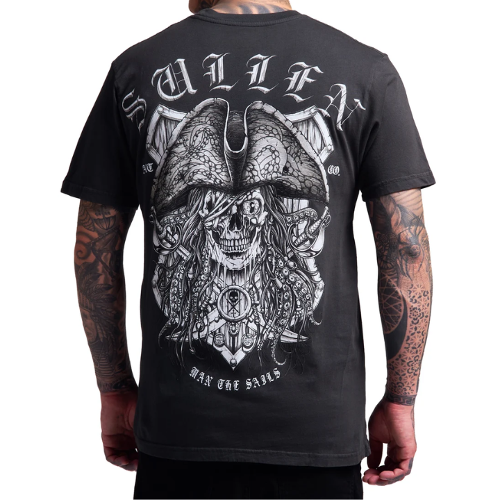 S/S OCTOPIRATE - BLK